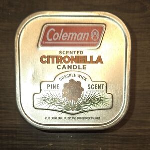 Coleman Citronella Candle with Pine Scent 6oz